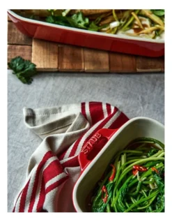 Staub Ceramic Gratin Rectangular 27x20cm In Cherry -Furniture Series Store 934731820 3 720x928