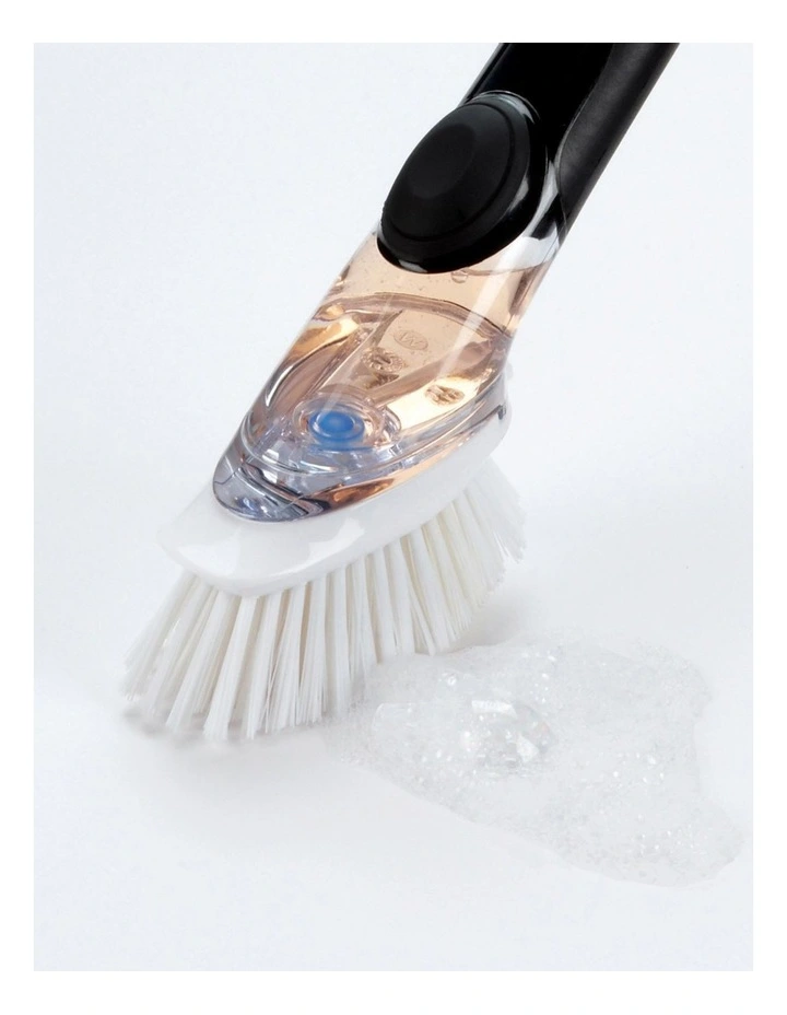 OXO Soap Dispensing Dish Brush Refills 2 Pack In White 6 OXO Soap Dispensing Dish Brush Refills 2 Pack In White - Image 4