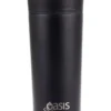 Oasis Stainless Steel Double Wall Insulated Travel Mug 360ml In Black -Furniture Series Store 935001820 1 720x928