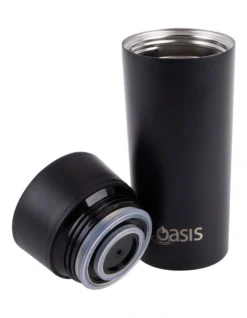Oasis Stainless Steel Double Wall Insulated Travel Mug 360ml In Black 11 Oasis Stainless Steel Double Wall Insulated Travel Mug 360ml In Black -Furniture Series Store 935001820 4 720x928