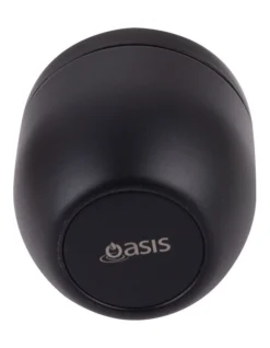Oasis Stainless Steel Double Wall Insulated Food Pod 470ml In Black -Furniture Series Store 935002540 7 720x928