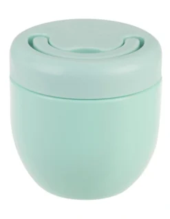 Oasis Stainless Steel Double Wall Insulated Food Pod 470ml In Mint