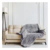 Royal Comfort Chunky Hand Knit Thick Weighted Blanket Plush 6.3kg 203cm X 153cm -Furniture Series Store 936883180 1 720x928