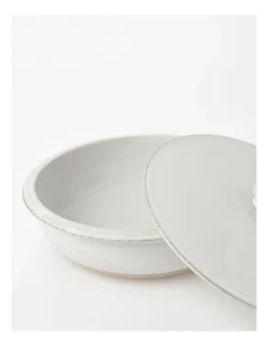 Esperance Wiped Edge Casserole Dish 28x28x12cm In White -Furniture Series Store 939674890 4 720x928