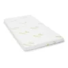 Cool Gel Memory Foam 8cm Mattress Topper Bamboo Fabric Cover Ecologic Single