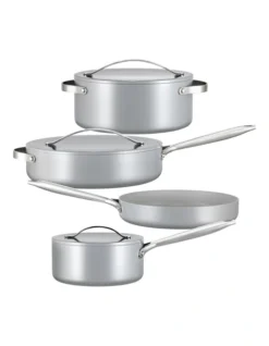4 Piece Cookset In Grey