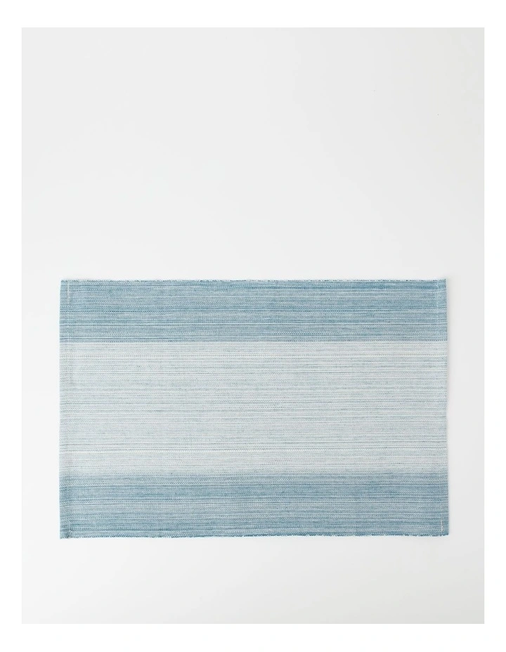 Ombre Placemat 33x48cm In Blue 3 Ombre Placemat 33x48cm In Blue