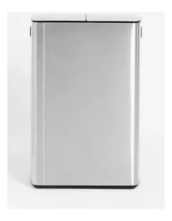 60L Dual Compartment Stainless Steel Pedal Bin In Silver 13 60L Dual Compartment Stainless Steel Pedal Bin In Silver -Furniture Series Store 945895960 6 720x928