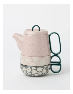 Ambiance Tea For 2 With Infuser In Pink
