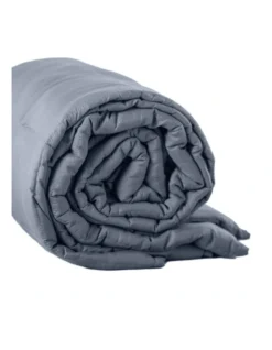 Royal Comfort Weighted Blanket 7KG Queen Size In Grey -Furniture Series Store 946770310 6 720x928
