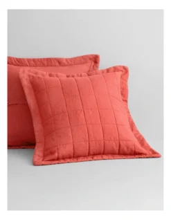 Abbotson Bedcover In Washed Red -Furniture Series Store 949489210 4 720x928