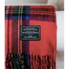 Heritage Collection Recycled Wool Scottish Tartan Blanket In Traditional -Furniture Series Store 951296860 1 720x928