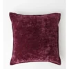 Heritage Valerie Velvet Cushion 50x50cm In Wine -Furniture Series Store 951873580 1 720x928
