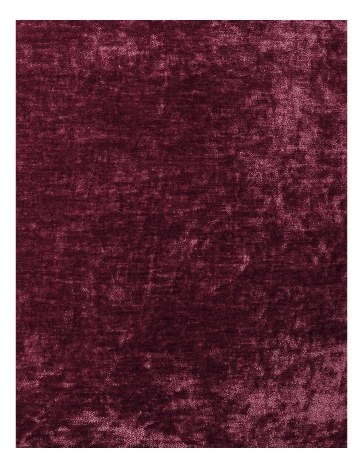 Heritage Valerie Velvet Cushion 50x50cm In Wine 5 Heritage Valerie Velvet Cushion 50x50cm In Wine - Image 3