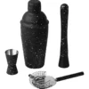 Mixologist 550ml Cocktail Bartender 4 Piece Set In Black -Furniture Series Store 954959320 1 720x928