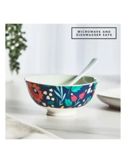 Floral Porcelain Polish Rice Bowls Set Of 6 In Multi -Furniture Series Store 954962920 6 720x928