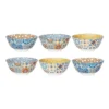 Porcelain Moroccan Soup Bowls Set Of 6 In Multi -Furniture Series Store 954963100 1 720x928
