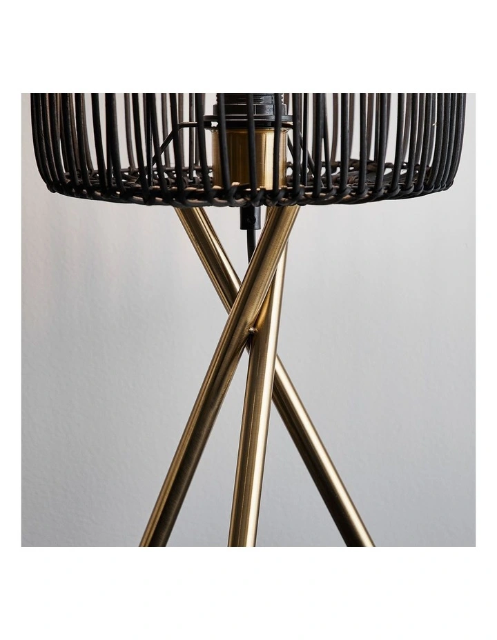 Martinique Table Lamp 50cm In Black 6 Martinique Table Lamp 50cm In Black - Image 4
