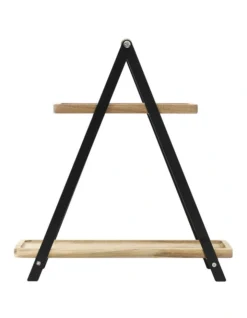 Elevated 2-Tier Serving Platter Stand In Bamboo -Furniture Series Store 954977860 7 720x928