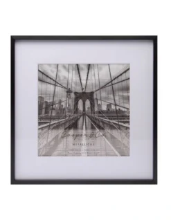 12x12 Matt To 8x8 Photo Frame In Black