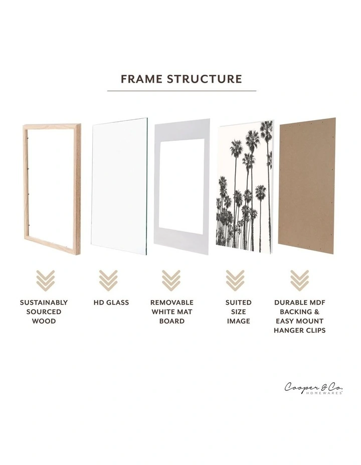 Instant Gallery Wall 12 Piece Frame Set In Oak 6 Instant Gallery Wall 12 Piece Frame Set In Oak - Image 4