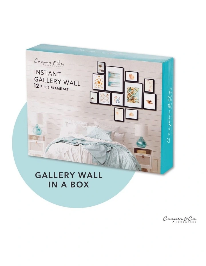 Instant Gallery Wall 12 Piece Frame Set In Oak 8 Instant Gallery Wall 12 Piece Frame Set In Oak - Image 6