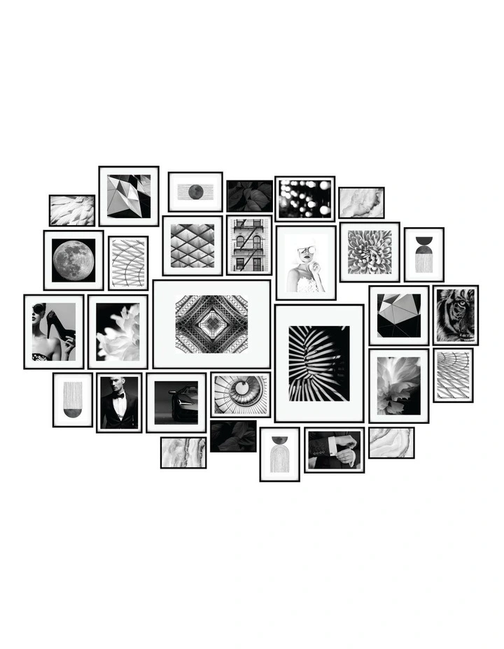 Pack Of 30 Frame In Black 3 Pack Of 30 Frame In Black