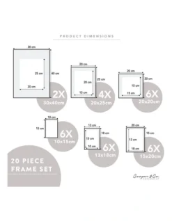 Pack Of 30 Frame In Black 10 Pack Of 30 Frame In Black -Furniture Series Store 954988480 3 720x928
