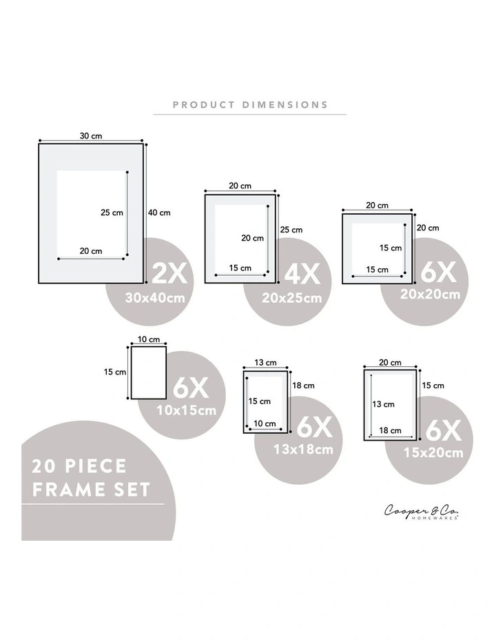 Pack Of 30 Frame In Black 5 Pack Of 30 Frame In Black - Image 3