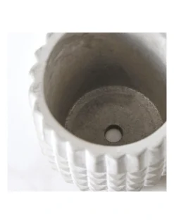 Geo Cement Pots Set Of 3 In White -Furniture Series Store 954991630 7 720x928