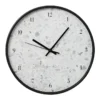 Siena Round Silent Non-Ticking Wall Clock 30cm In Black -Furniture Series Store 955003510 1 720x928