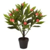 Artificial Peach Tree 50cm In Green -Furniture Series Store 955005670 1 720x928
