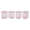 Double Wall Ribbed Glasses Set Of 4 80ml In Pink -Furniture Series Store 955713430 1 720x928