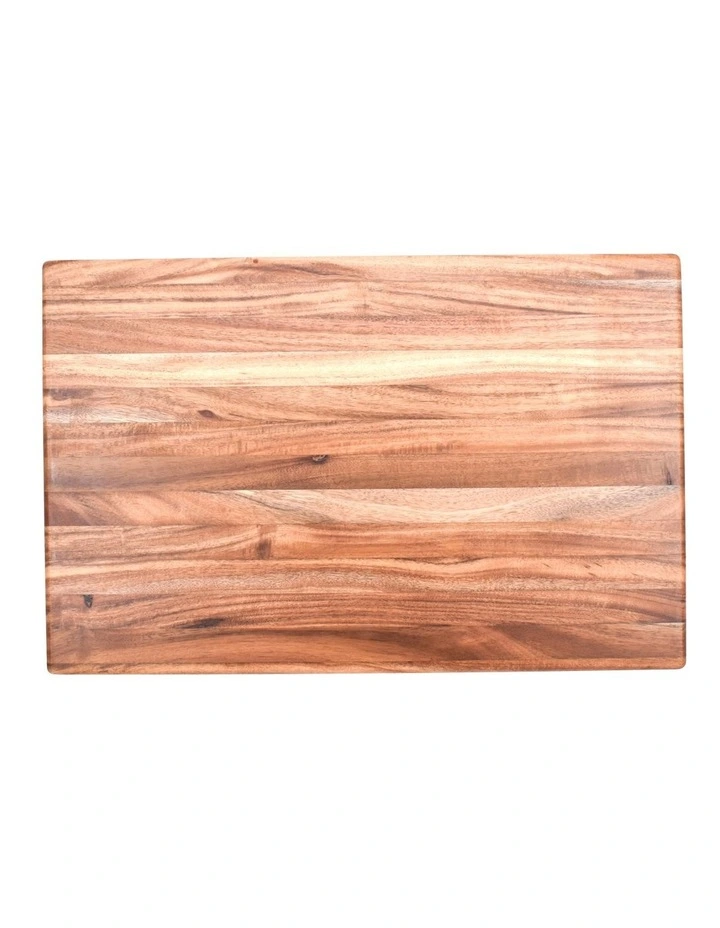Rectangle Cutting Board Acacia 40x26x4cm In Brown 4 Rectangle Cutting Board Acacia 40x26x4cm In Brown - Image 2