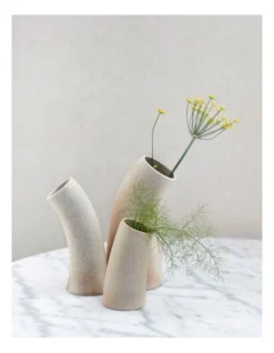 Life On Earth Large Duct Vase 12x26.5cm In Granite -Furniture Series Store 957983680 3 720x928