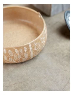 Robert Gordon X Juluwarlu Large Handle Bowl 22x8cm In Tan -Furniture Series Store 957987100 4 720x928