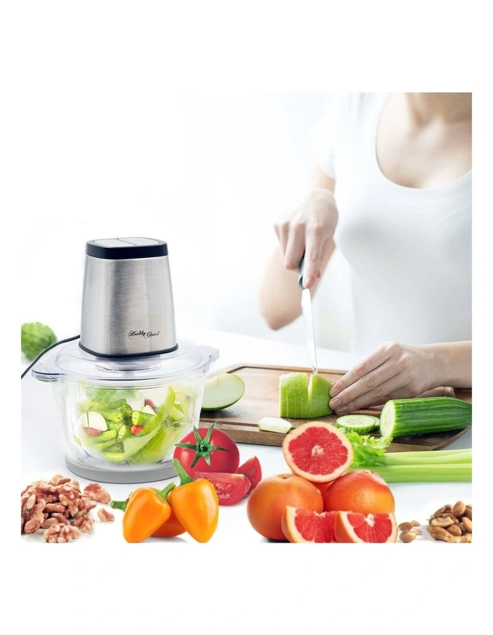 300W Large Food Chopper In Stainless Steel 8 300W Large Food Chopper In Stainless Steel - Image 6