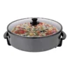 Non-Stick Electric Fry Pan 38cm Diameter In Dark Grey -Furniture Series Store 959421700 1 720x928
