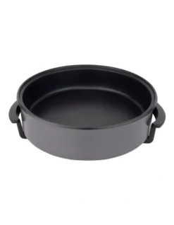 Non-Stick Electric Fry Pan 38cm Diameter In Dark Grey -Furniture Series Store 959421700 4 720x928
