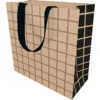 Simson Large Embossed Checkerboard On Kraft Giftbag -Furniture Series Store 959711950 1 720x928
