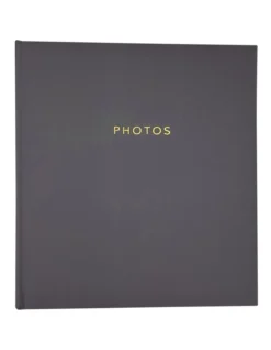 Photo Album Slip-in 4x6 500 Photo In Havana Grey