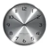 Luna 40cm Silent Wall Clock In Chrome -Furniture Series Store 963366760 1 720x928