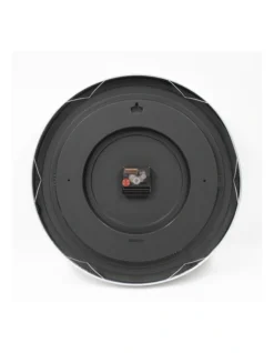 Luna 40cm Silent Wall Clock In Chrome -Furniture Series Store 963366760 3 720x928