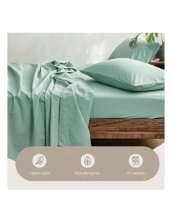 Single Size Bed Sheets Set In Green -Furniture Series Store 965857780 4 720x928