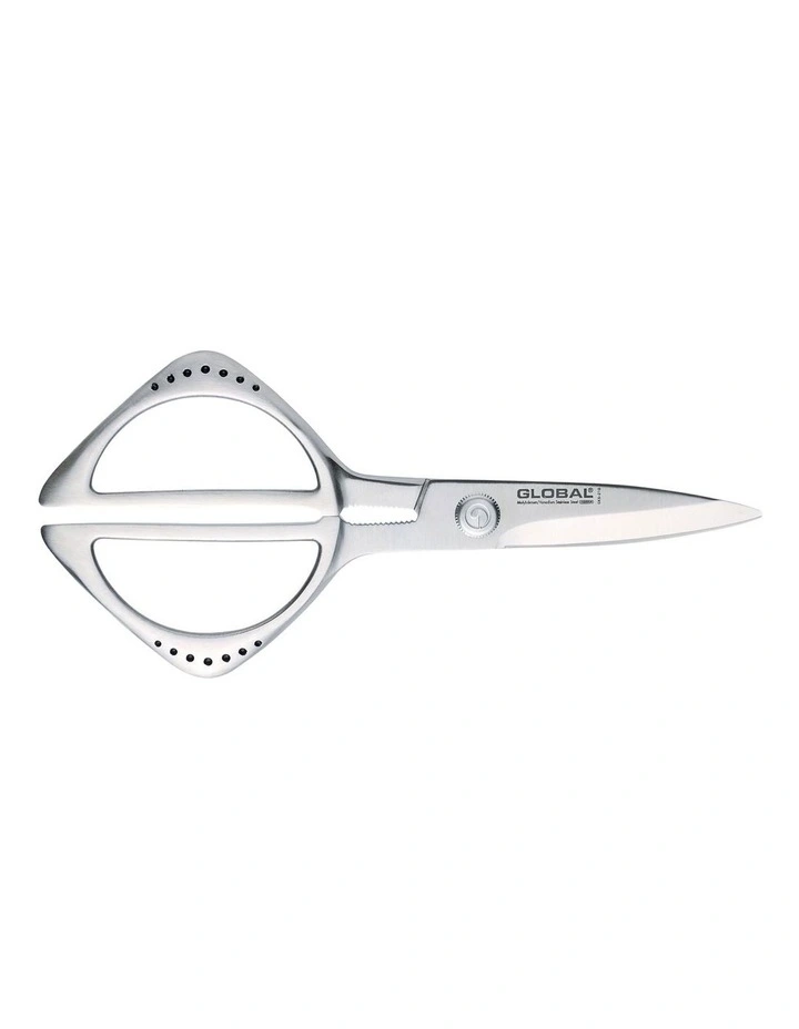 Global Classic Kitchen Shears In Silver 3 Global Classic Kitchen Shears In Silver