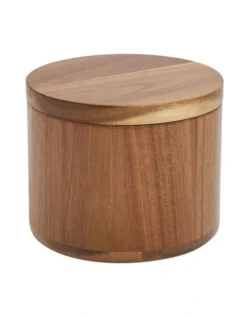 Grind Salt Cellar 11X9cm In Brown