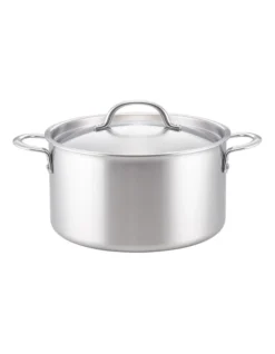 Per Amore Induction Covered Stockpot 26cm/7.6L In Stainless Steel