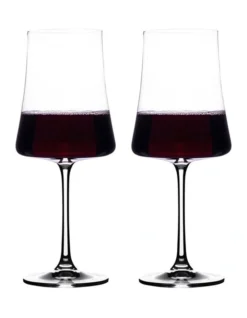 Salome Red Wine Glass Set Of 2