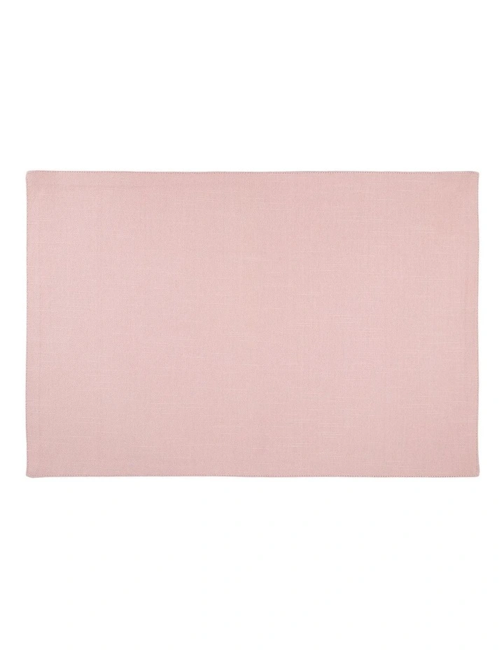Maxwell & Williams Cotton Classics Placemat 45x30cm In Rose 3 Maxwell & Williams Cotton Classics Placemat 45x30cm In Rose