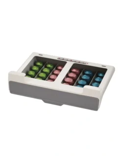 Joseph Joseph Cupboard Store Coffee Capsule Drawer In Grey